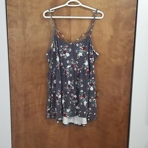 Torrid Super Soft Babydoll Hi Low Tank Top